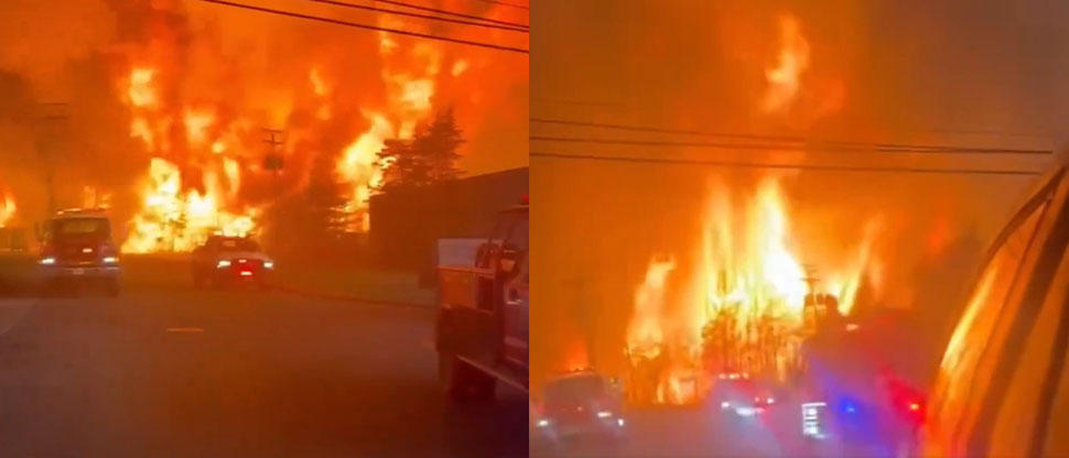 Incendio forestal en Nueva Jersey amenaza a una planta nuclear