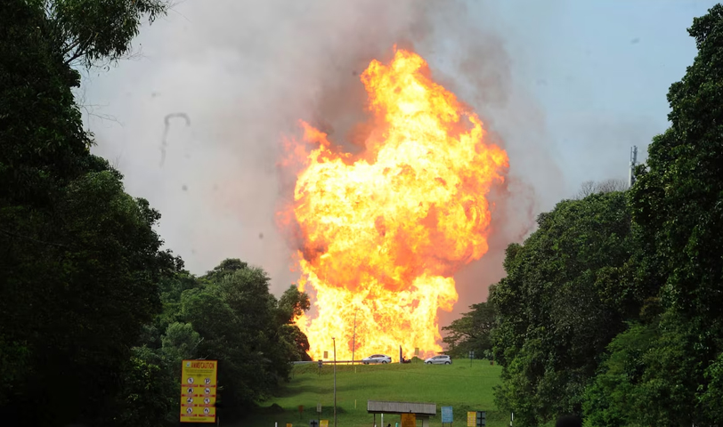 Explosión de un gasoducto deja más de 60 heridos en Malasia