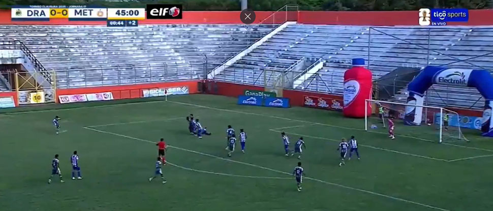 Golazo de Julio Ramírez que lo comparan a Declan Race que le metió dos al Madrid