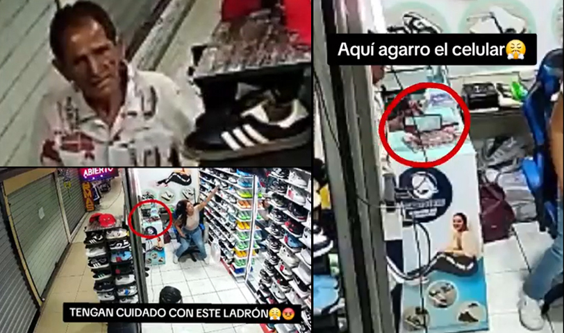 Sujeto se hizo pasar por cliente para hurtar un celular en mercado Las Pulgas, San Salvador