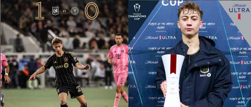Nathan Ordaz fue más que Messi y se llevó el MVP del juego