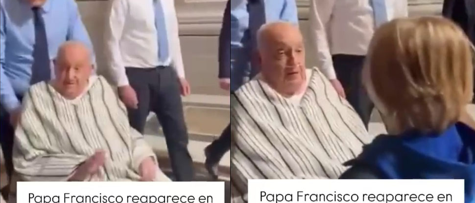 Papa Francisco deja el hábito y entra a la Basílica de San Pedro como un civil a rezar