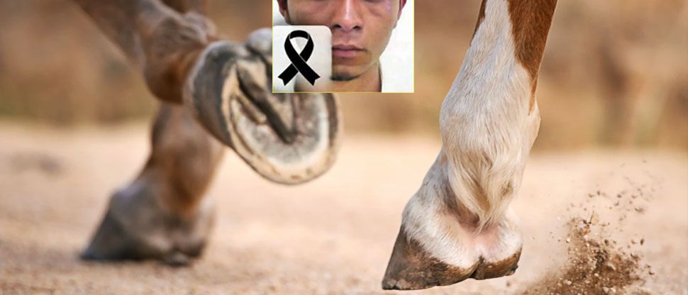 Hombre pierde la vida luego que un caballo le diera dos patadas en Sonsonate