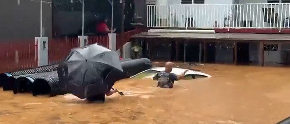 Puerto Rico: Lluvias dejan viviendas inundadas y carreteras intransitables