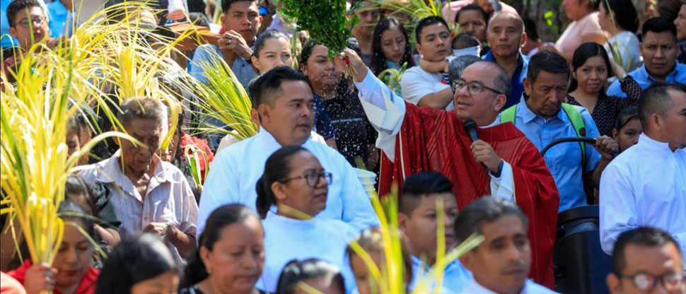 Así se vivió la procesión del domingo de ramos en varias parroquias del país