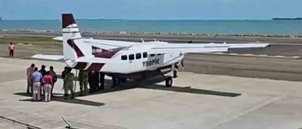 BELICE: estadounidense secuestra avión y es neutralizado por los pasajeros