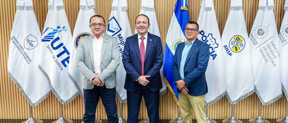 Autoridades de Costa Rica conocen el modelo de seguridad de El Salvador