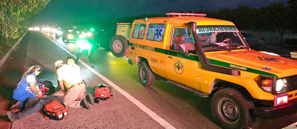 Hombre pierde la vida tras sufrir un paro cardíaco cuando iba a su trabajo este jueves