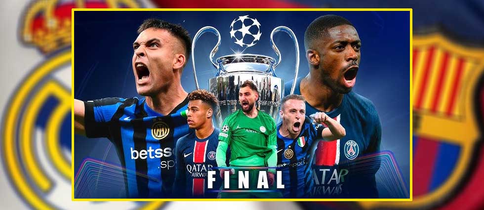 Recuerda, hoy es la final de la Champions… y madridistas y barcelonistas la verán por TV