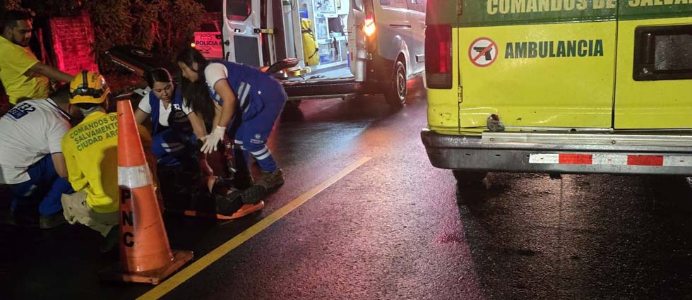 Arrollan a hombre cuando intentaba cruzar la calle en La Libertad