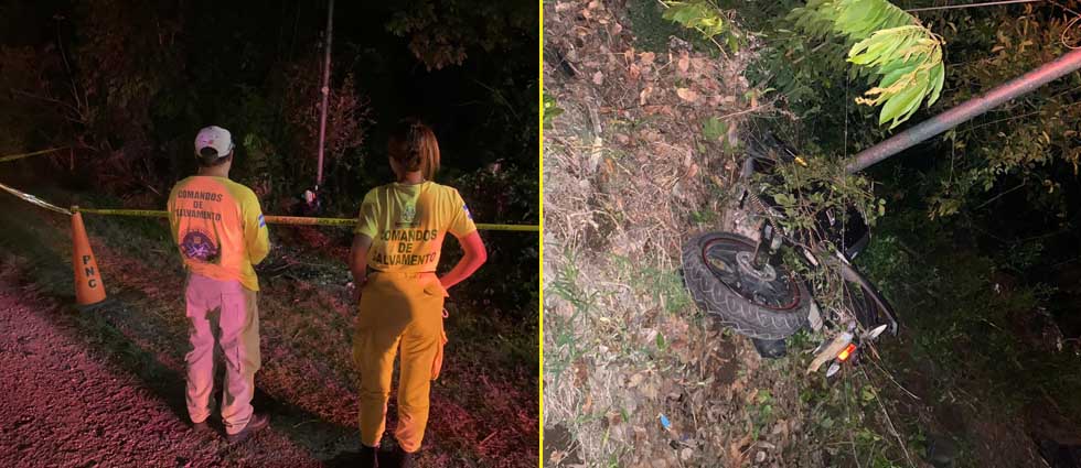 Joven conductor pierde la vida tras impactar contra un poste en Santa Ana
