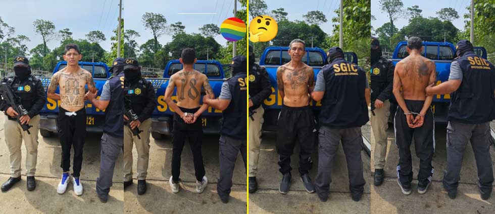 PNC de Guatemala captura a un MS y 18 salvadoreños que huían juntos