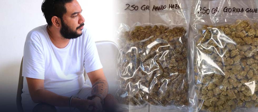 Prisión para sujeto que recibió un paquete con droga en la oficina central de Correos de El Salvador