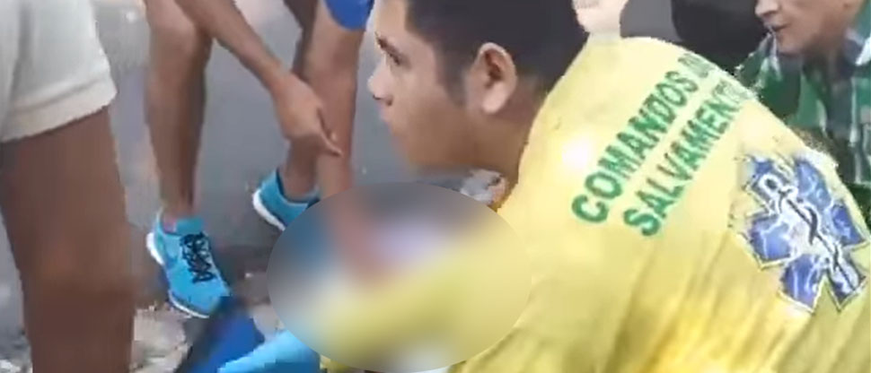 Motociclista atropella a abuelita en Ciudad Arce, La Libertad