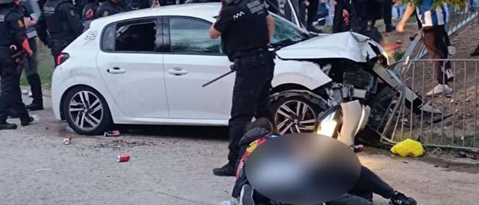 Tragedia en Barcelona: atropellan a decenas de aficionados del Espanyol 