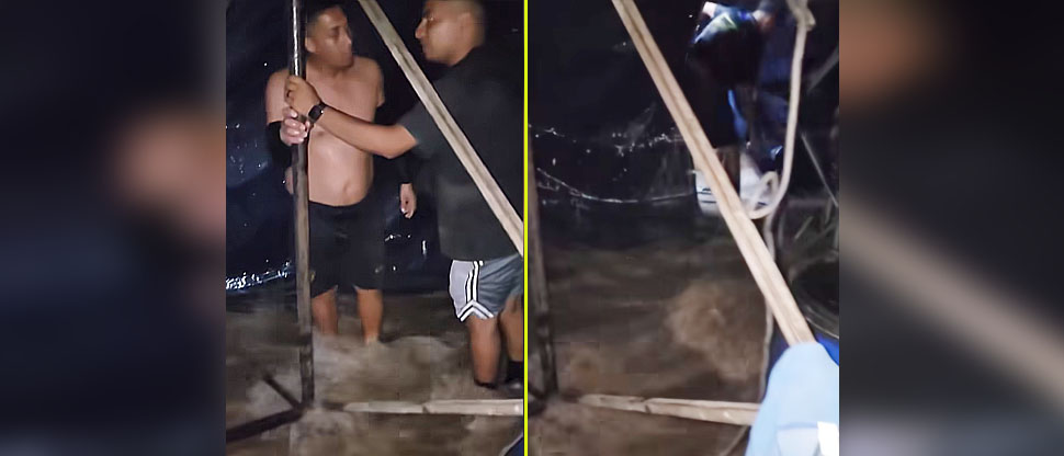 Tormenta sorprende a discomóvil durante baile en Chalatenango