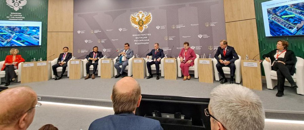 Vicepresidente Ulloa participa en la XIII edición del Foro Legal Internacional de San Petersburgo