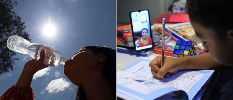 Prohíben actividades al aire libre en horas de clase por intensa ola de calor en Honduras