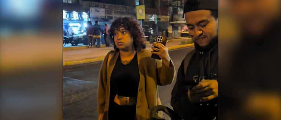 Pareja agrede a empleado municipal por grabarlos botando la basura en un lugar prohibido