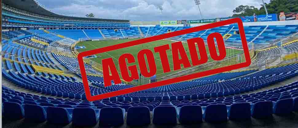 Ya no hay boletos en esta zona del estadio Cuscatlán para El Salvador contra Surinam