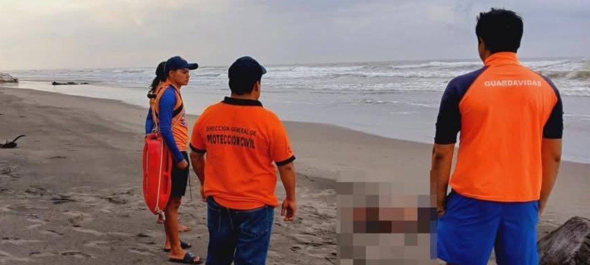 Recuperan cuerpo sin vida de joven que fue arrastrado por la corriente en playa El Espino