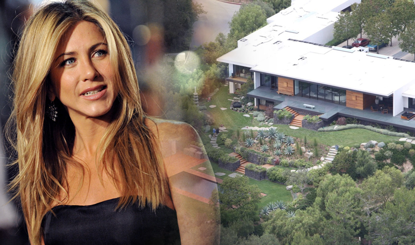 Arrestan a sujeto que estrelló su auto contra la mansión de Jennifer Aniston