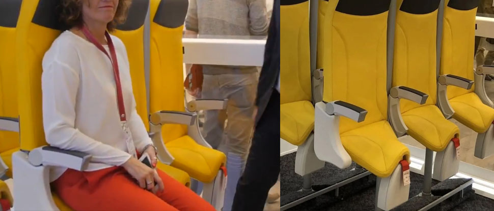 Gran Bretaña: aerolíneas de bajo costo lanzarán oficialmente los «asientos de pie»