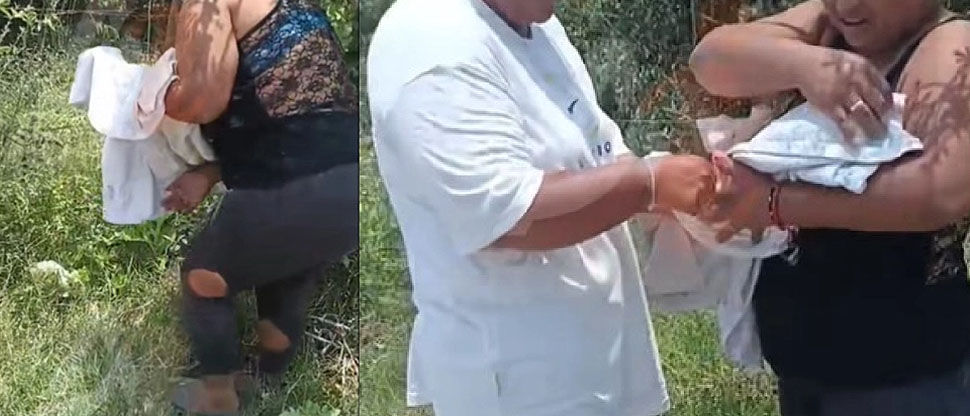 Rescatan a recién nacido que fue abandonado por su madre en un potrero de Honduras