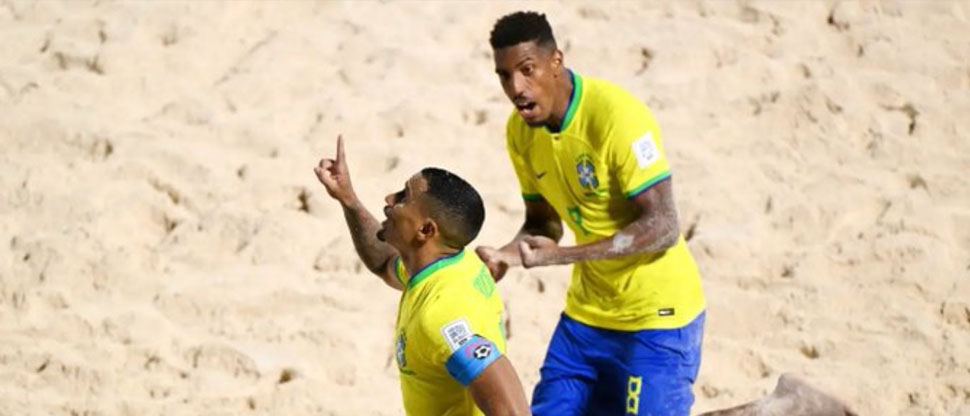 Brasil golea a Portugal y disputará la final del mundial de playa para revalidar su título
