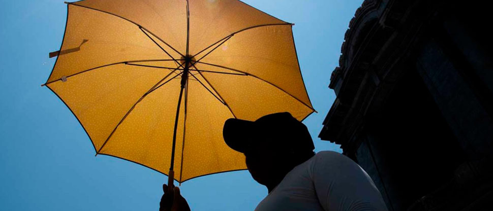 Oriente alcanza las temperaturas máximas de este lunes 12 de mayo con 39.4° C