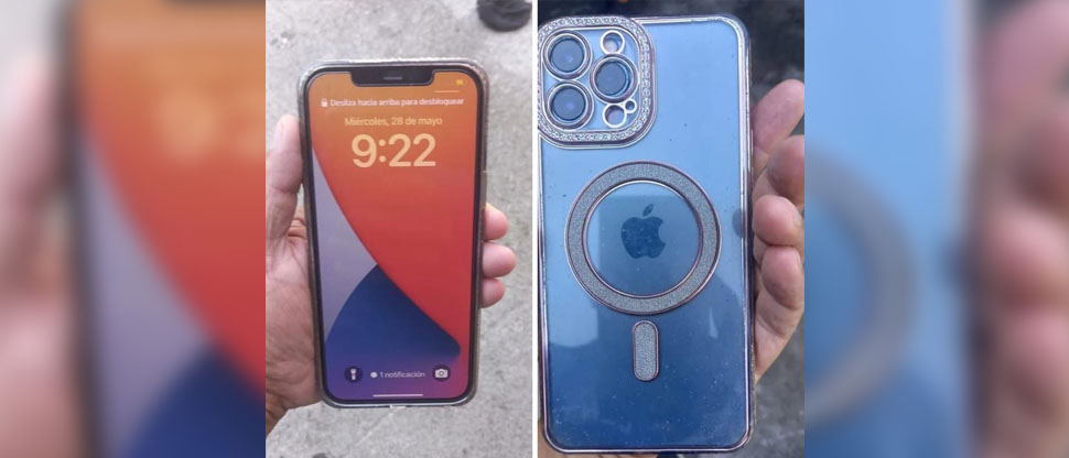 Chalateco encuentra un iPhone 13 Pro y pide un requisito para devolverlo a su dueño