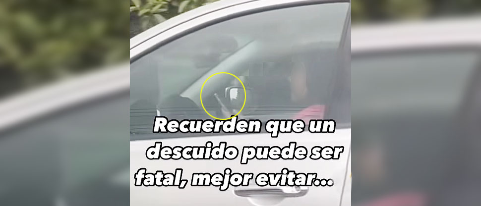 “Por eso nos tildan que somos malas conductoras”, dice mujer tras denuncia ciudadana
