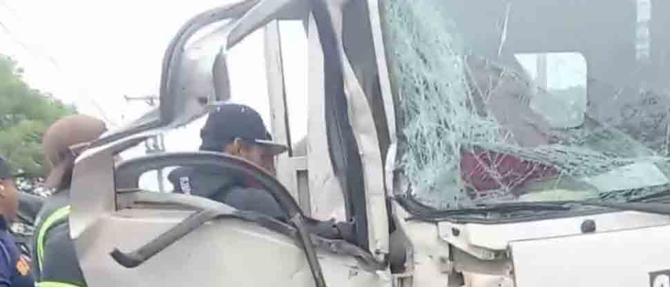 Reportan accidente en zona franca de Ciudad Arce