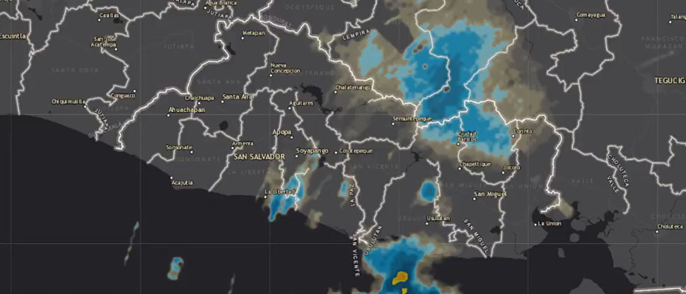 Se esperan lluvias para la tarde de este sábado 10 de mayo