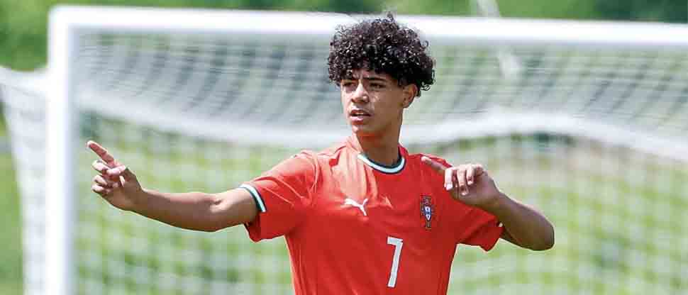 Cristiano Ronaldo Jr debuta ganando con Portugal