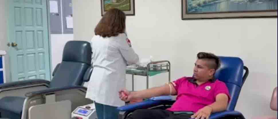 Cruz Roja Salvadoreña hace un llamado a los salvadoreños para donar sangre