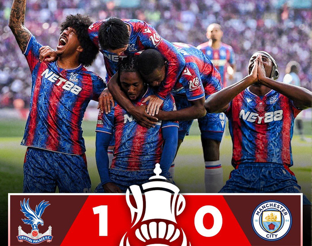 El Crystal Palace campeón de la FA Cup de Inglaterra