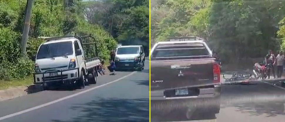 Reportan un fallecido tras fuerte accidente en carretera Longitudinal del Norte, Chalatenango