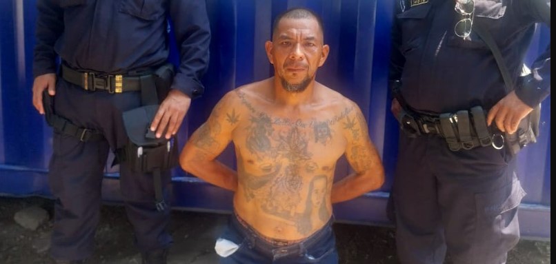 Cae alias «Guapote» peligroso gatillero del barrio 18
