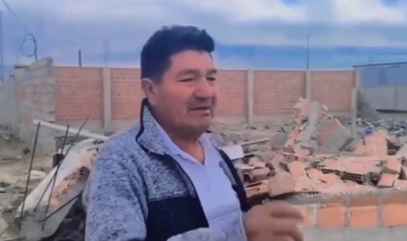 Mujer destruye la casa de su padre por no incluirla como heredera