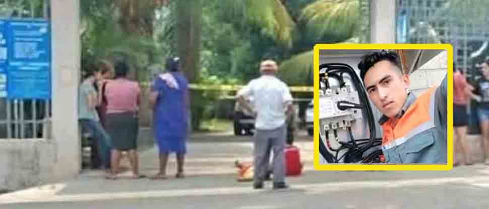 El eran Melvin, joven que falleció tras recibir una descarga eléctrica
