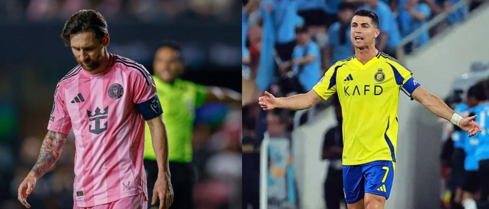 Messi y Cristiano son eliminados en sus “Champions” el mismo día