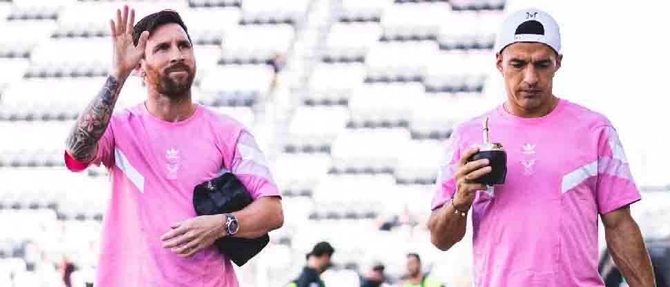 Messi y Luis Suárez presentan al Deportivo LSM