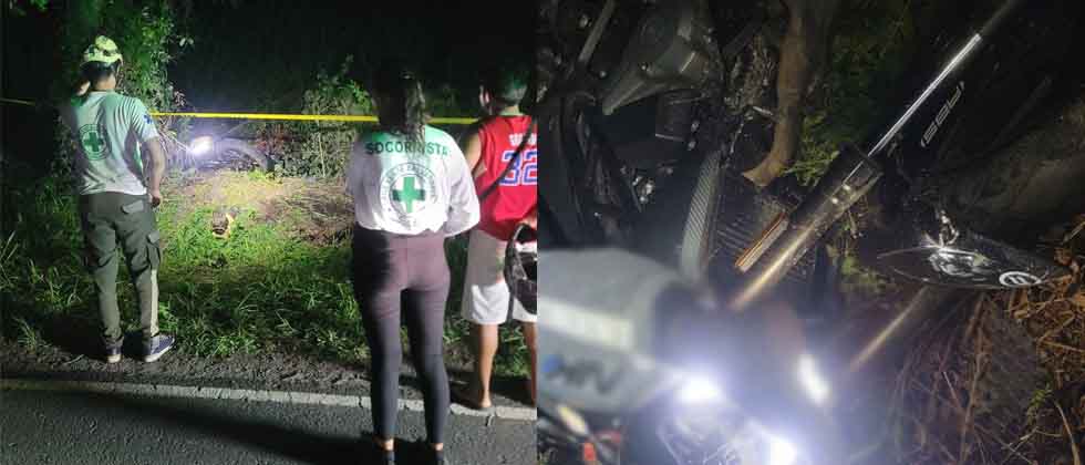 «Iba a traer a la esposa»: Biker fallece tras impactar contra un árbol
