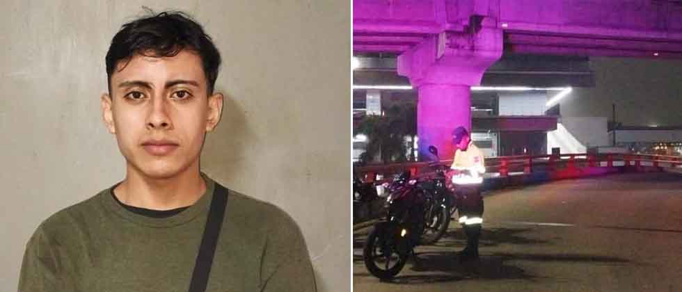 Detienen a joven biker responsable de fatal accidente: Iba bolo, sin licencia y a excesiva velocidad