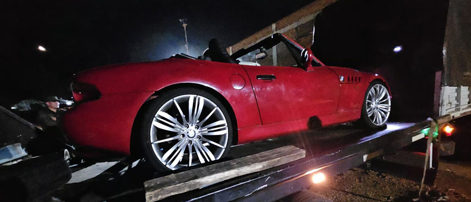 Argentina: Descubren un BMW escondido en un camión de mudanza