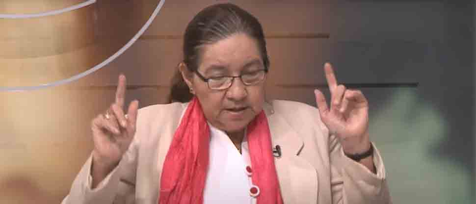 Norma Guevara exige liberación de Ruth López acusada de peculado