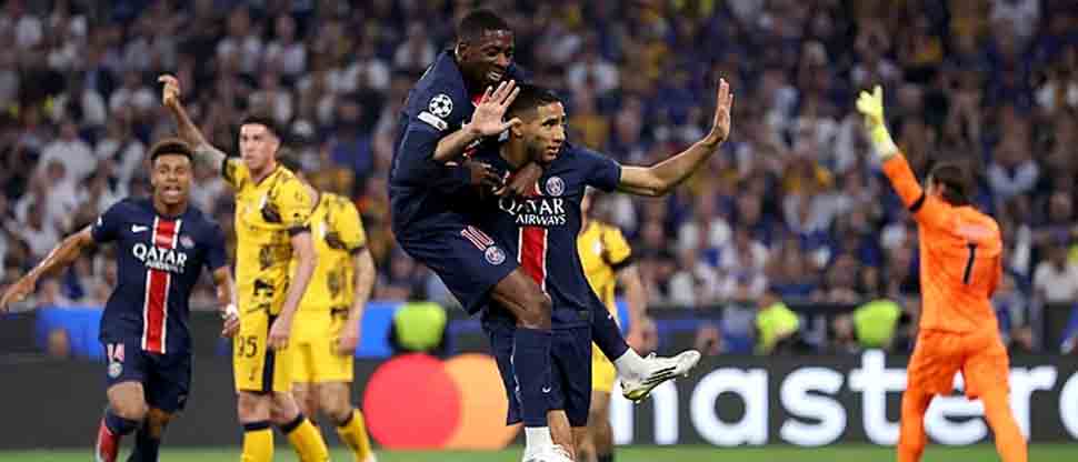 PSG vence al Inter de Milán con una manita y gana su primera Champions League