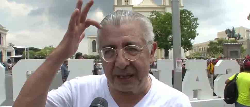 Excluyen a Ronal Umaña para marchar este 1 mayo
