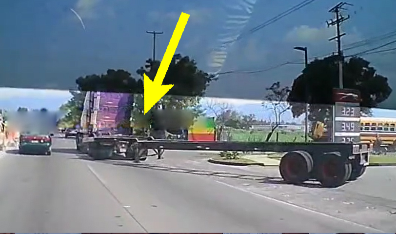 Remolque se suelta de cabezal y casi provoca una tragedia en carretea Panamericana